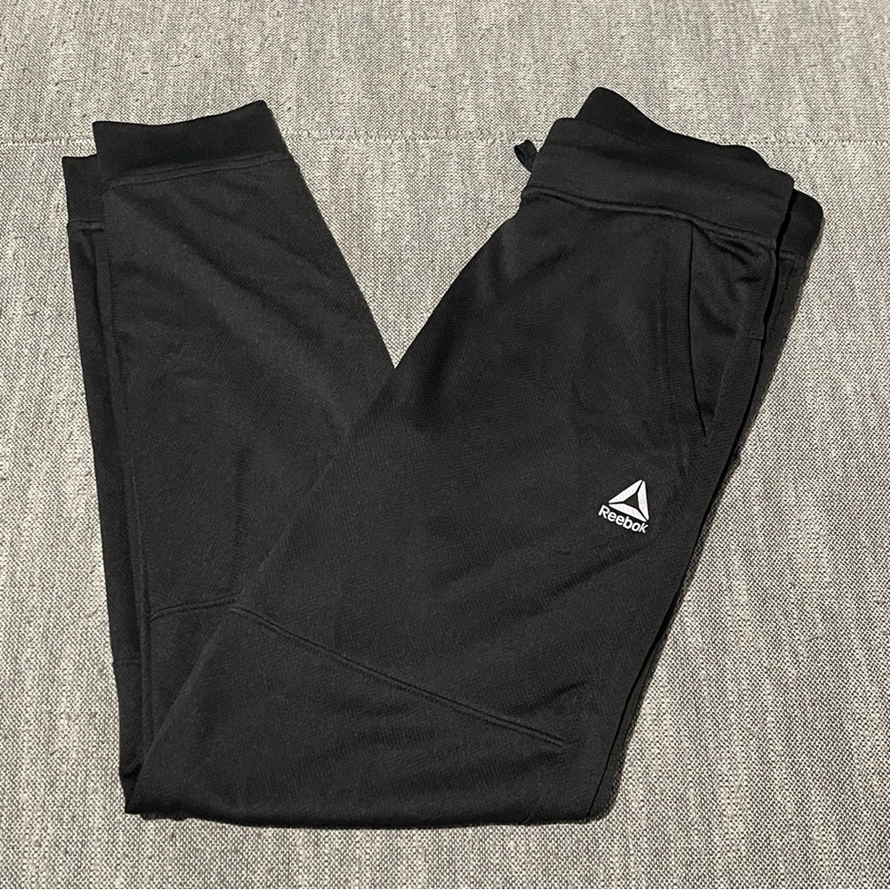 Reebok Kids Black Jogger Pants